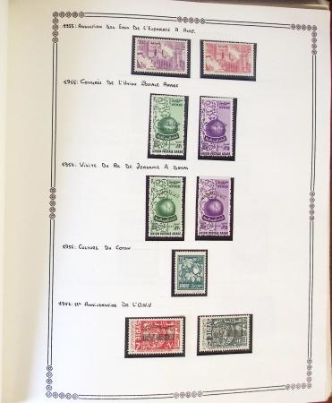 1924-1965, Collection de SYRIE et LIBAN en 3 albums