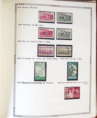 1924-1965, Collection de SYRIE et LIBAN en 3 albums