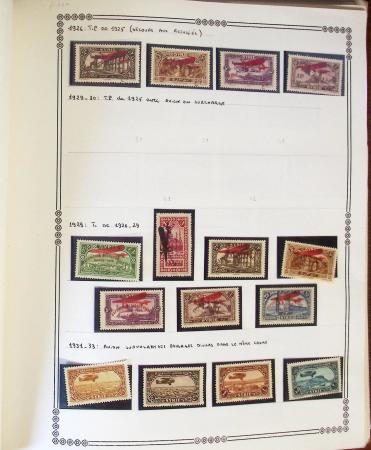 1924-1965, Collection de SYRIE et LIBAN en 3 albums