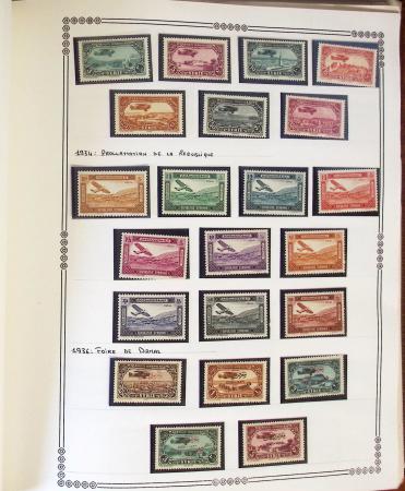 1924-1965, Collection de SYRIE et LIBAN en 3 albums