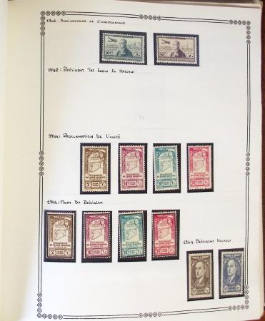 1924-1965, Collection de SYRIE et LIBAN en 3 albums