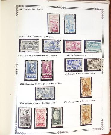 1924-1965, Collection de SYRIE et LIBAN en 3 albums