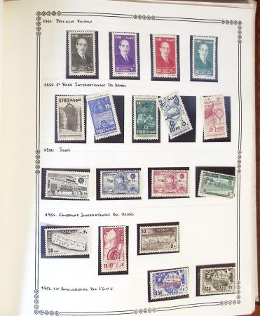 1924-1965, Collection de SYRIE et LIBAN en 3 albums