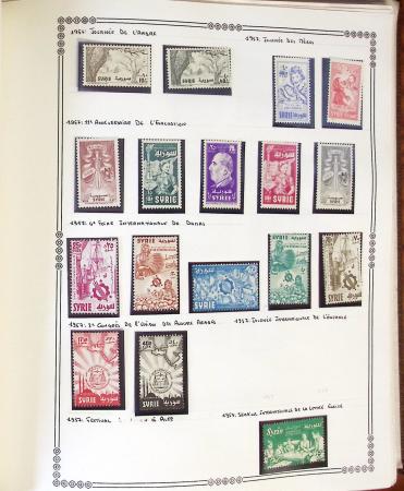 1924-1965, Collection de SYRIE et LIBAN en 3 albums