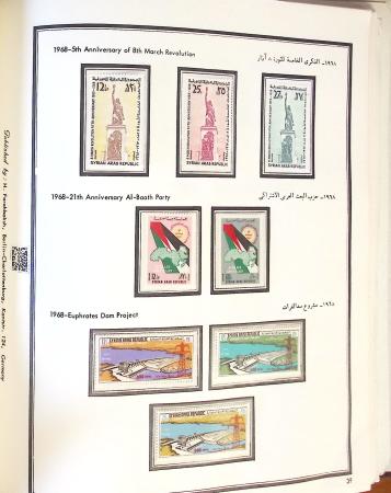 1924-1965, Collection de SYRIE et LIBAN en 3 albums