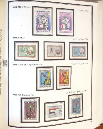 1924-1965, Collection de SYRIE et LIBAN en 3 albums