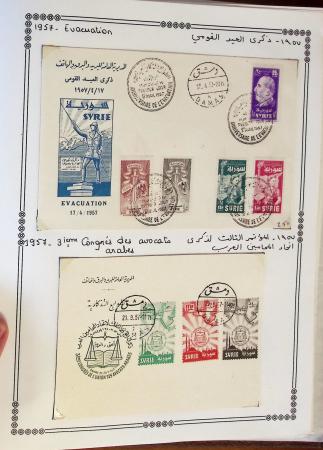 1924-1965, Collection de SYRIE et LIBAN en 3 albums