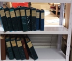 1880-1980 Fine mint and used stock in 15 large MOC stockbooks,