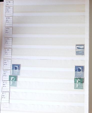 1880-1980 Fine mint and used stock in 15 large MOC stockbooks,