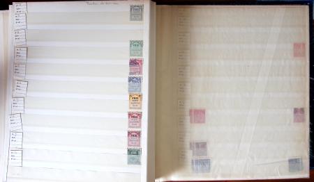 1880-1980 Fine mint and used stock in 15 large MOC stockbooks,