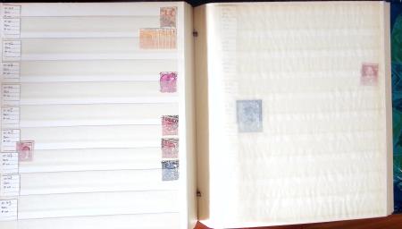 1880-1980 Fine mint and used stock in 15 large MOC stockbooks,