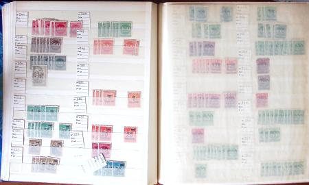 1880-1980 Fine mint and used stock in 15 large MOC stockbooks,