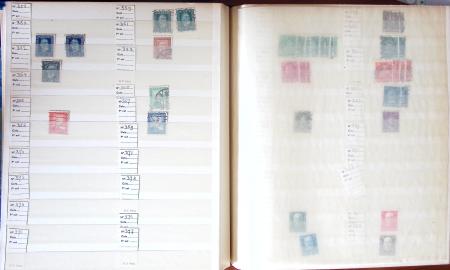1880-1980 Fine mint and used stock in 15 large MOC stockbooks,