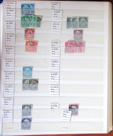 1880-1980 Fine mint and used stock in 15 large MOC stockbooks,