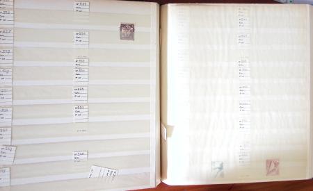 1880-1980 Fine mint and used stock in 15 large MOC stockbooks,