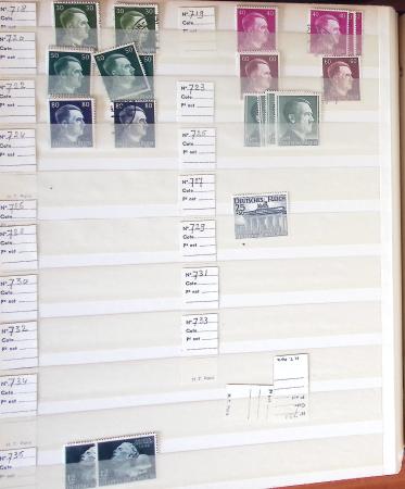 1880-1980 Fine mint and used stock in 15 large MOC stockbooks,