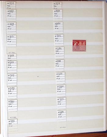 1880-1980 Fine mint and used stock in 15 large MOC stockbooks,