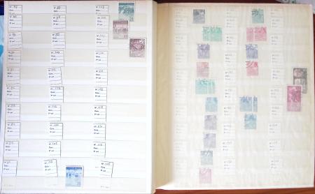 1880-1980 Fine mint and used stock in 15 large MOC stockbooks,