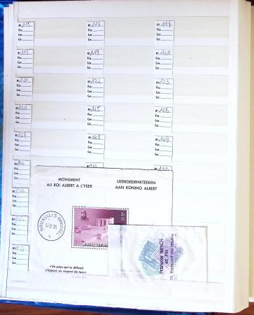 1880-1980 Fine mint and used stock in 15 large MOC stockbooks,