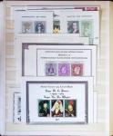 1880-1980 Fine mint and used stock in 15 large MOC stockbooks,