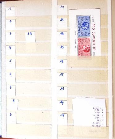 1880-1980 Fine mint and used stock in 15 large MOC stockbooks,