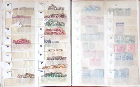 1880-1980 Fine mint and used stock in 15 large MOC stockbooks,