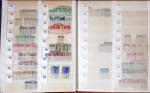 1880-1980 Fine mint and used stock in 15 large MOC stockbooks,