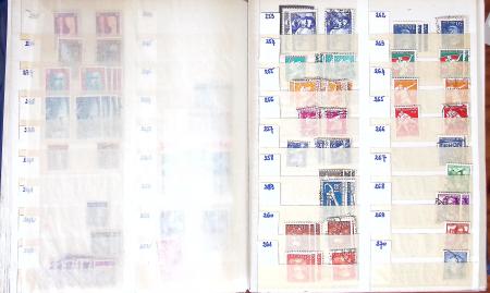 1880-1980 Fine mint and used stock in 15 large MOC stockbooks,