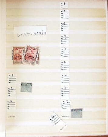 1880-1980 Fine mint and used stock in 15 large MOC stockbooks,