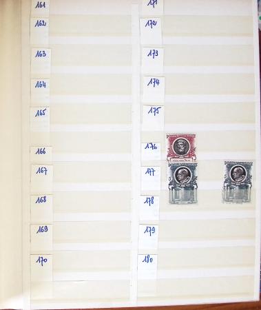 1880-1980 Fine mint and used stock in 15 large MOC stockbooks,