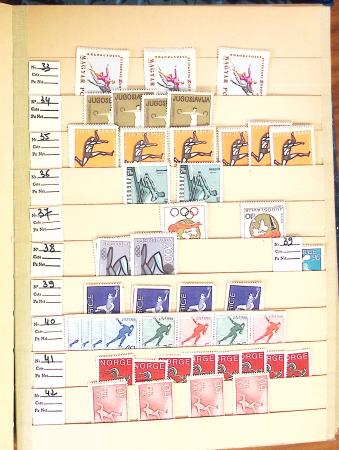 1880-1980 Fine mint and used stock in 15 large MOC stockbooks,