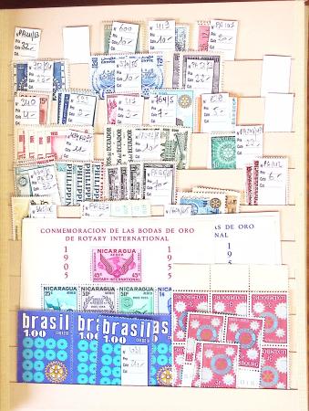 1880-1980 Fine mint and used stock in 15 large MOC stockbooks,