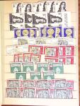 1880-1980 Fine mint and used stock in 15 large MOC stockbooks,