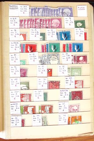 1841-1975, Solide stock d'Europe classé par numéros