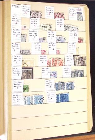 1841-1975, Solide stock d'Europe classé par numéros