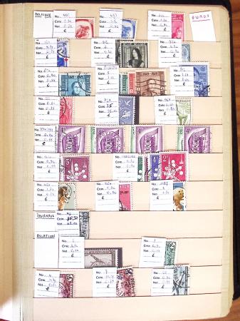 1841-1975, Solide stock d'Europe classé par numéros