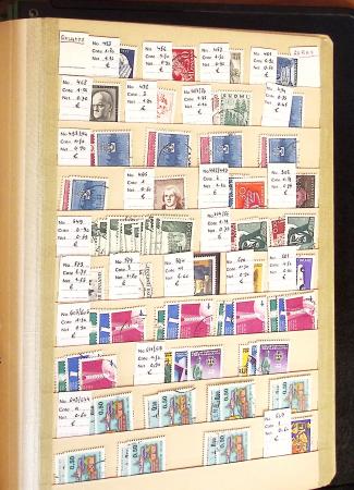 1841-1975, Solide stock d'Europe classé par numéros