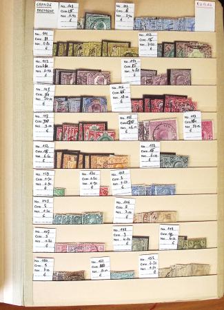 1841-1975, Solide stock d'Europe classé par numéros