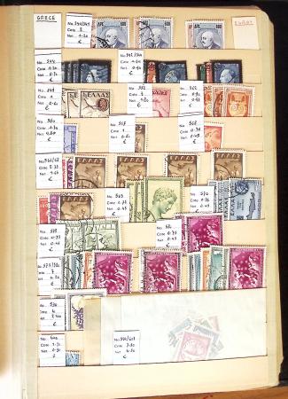 1841-1975, Solide stock d'Europe classé par numéros