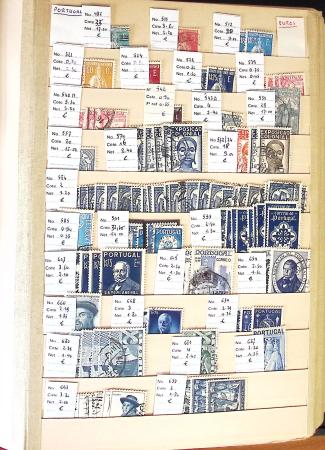 1841-1975, Solide stock d'Europe classé par numéros