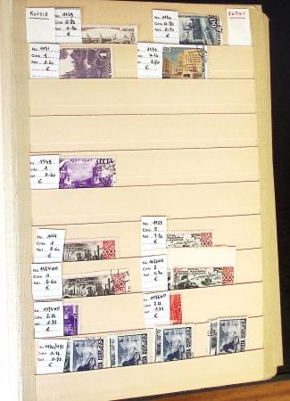 1841-1975, Solide stock d'Europe classé par numéros