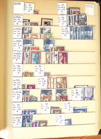 1841-1975, Solide stock d'Europe classé par numéros
