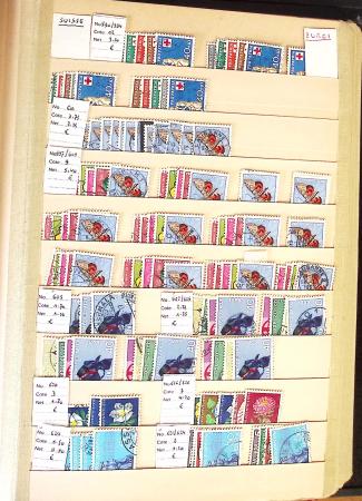 1841-1975, Solide stock d'Europe classé par numéros