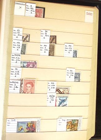 1841-1975, Solide stock d'Europe classé par numéros