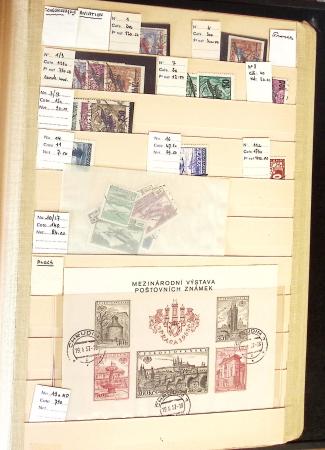 1841-1975, Solide stock d'Europe classé par numéros