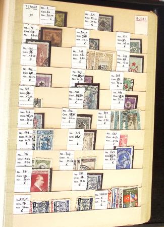 1841-1975, Solide stock d'Europe classé par numéros
