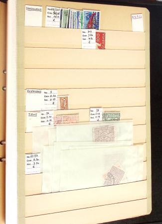 1841-1975, Solide stock d'Europe classé par numéros