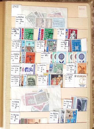 1860-1980 Chiefly mint stock of Europe in 23 large MOC stockbooks,