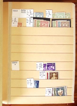 1860-1980 Chiefly mint stock of Europe in 23 large MOC stockbooks,