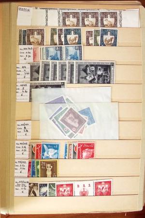 1860-1980 Chiefly mint stock of Europe in 23 large MOC stockbooks,